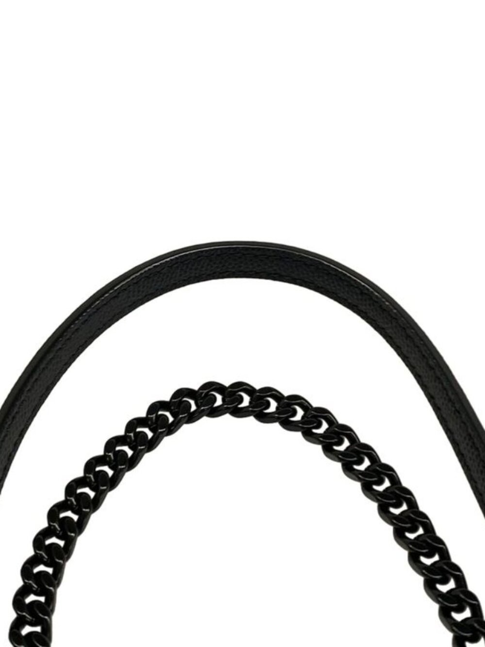 Saint Laurent Paris Wallet Cassandra Envelope Chain Black - Picture 13 of 13